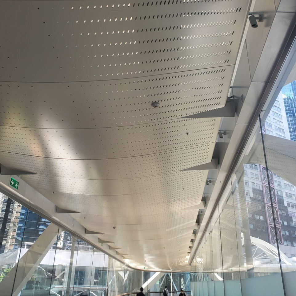 TaiKoo Place Walkway Façade, Hong Kong.